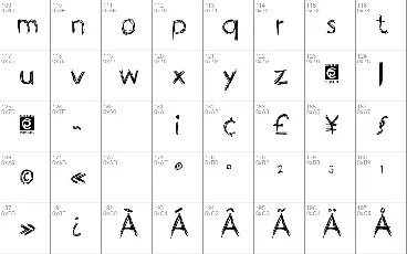 Handodle font