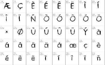 Handodle font