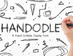 Handodle font