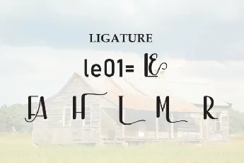 Simple Farmhouse Display font