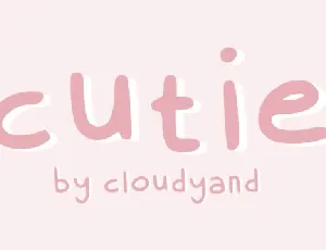 Cutie Display font