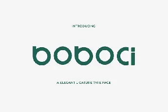 Boboci font