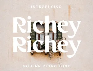 RIchey font