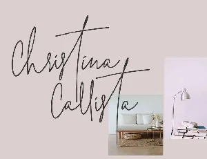 Christina Callista font