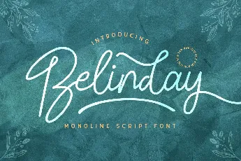 Belinday font