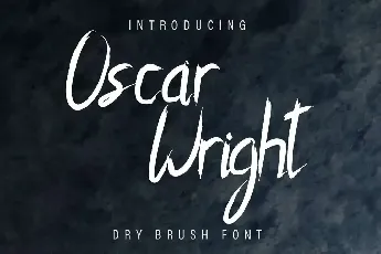 Oscar Wright Demo font