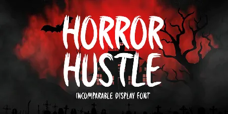 Horror Hustle font