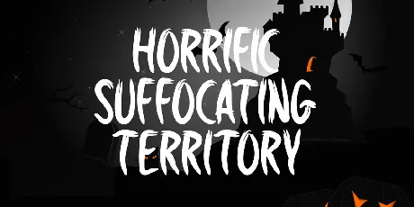 Horror Hustle font