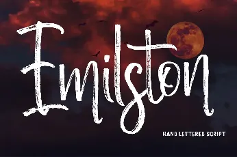 Emilston font