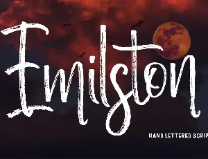 Emilston font