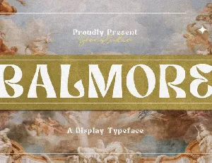 Balmore font