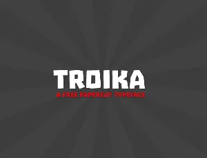 Troika font