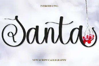 Santa Typeface font