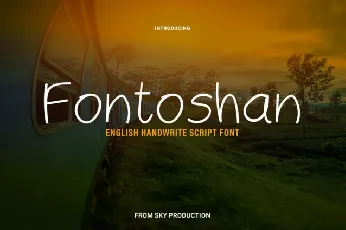 Fontoshan English Handwrite