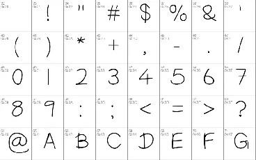 Fontoshan English Handwrite