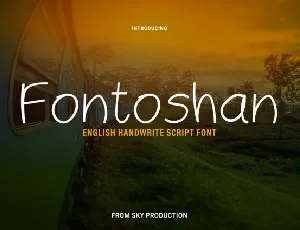 Fontoshan English Handwrite