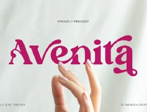 Avenita font