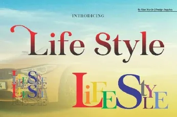 Life Style font