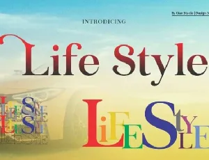 Life Style font