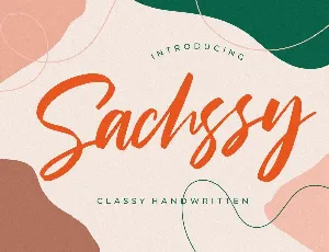 Sachssy font