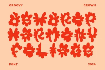 Groovy Crown font