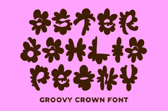 Groovy Crown font