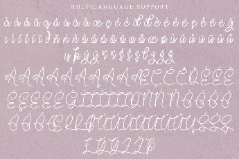 Jhamesline Demo font