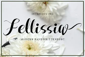 Fellissia font