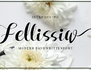 Fellissia font