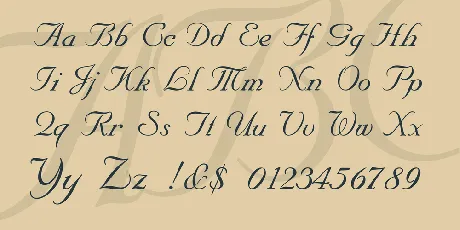 SNC Script font