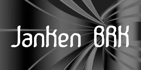 Janken BRK font