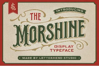 Morshine font