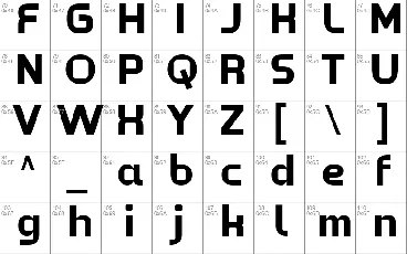 Plotgars font