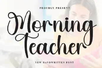 Morning Teacher Script font