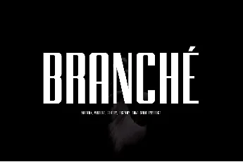 Branche Typeface Free font