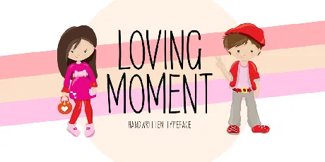 Loving Moment font