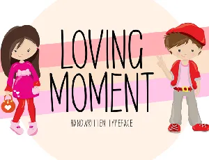 Loving Moment font