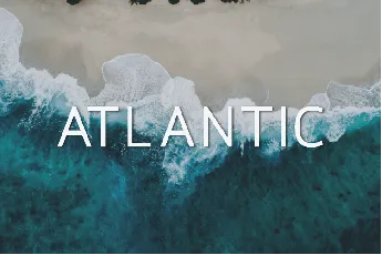 Atlantic font