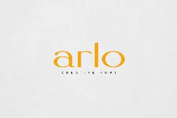 Arlo font