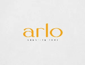 Arlo font