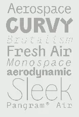 Air Family font