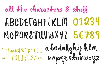 Another Brush Pen font