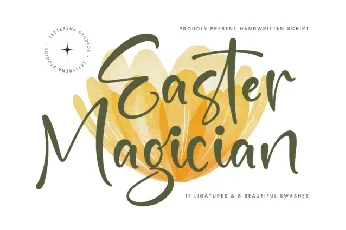 Easter Magician font