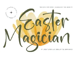 Easter Magician font