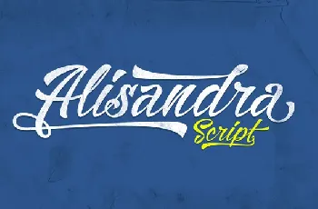 Alisandra Script Free font