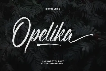 Opelika Demo font