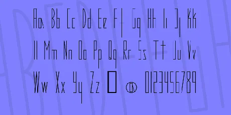 Modesta font