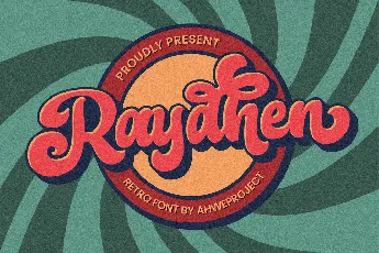 Raydhen font