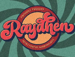 Raydhen font