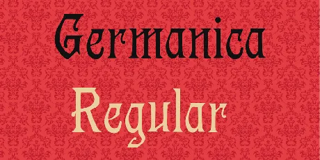 Germanica font